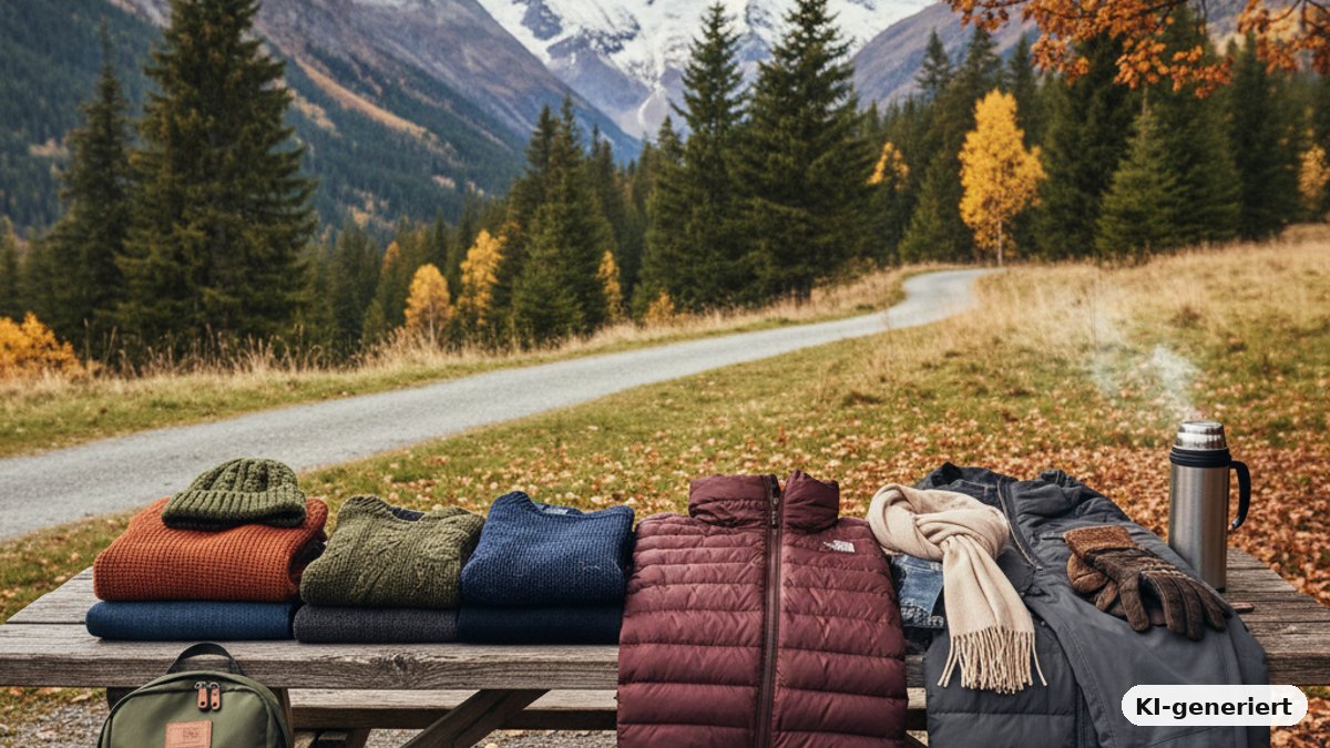 KI-generiertes Bild: Die richtige Kleidung für deinen Herbst- und Winterurlaub 2022