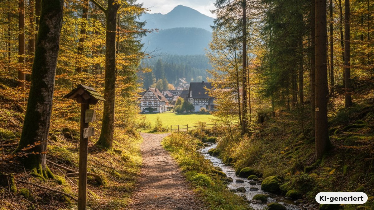 KI-generiertes Bild: Die schönsten Wanderwege Deutschlands: Tipps