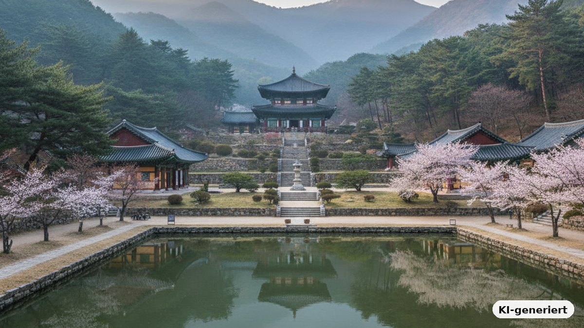 KI-generiertes Bild: Republik Korea – Im Land der Morgenstille