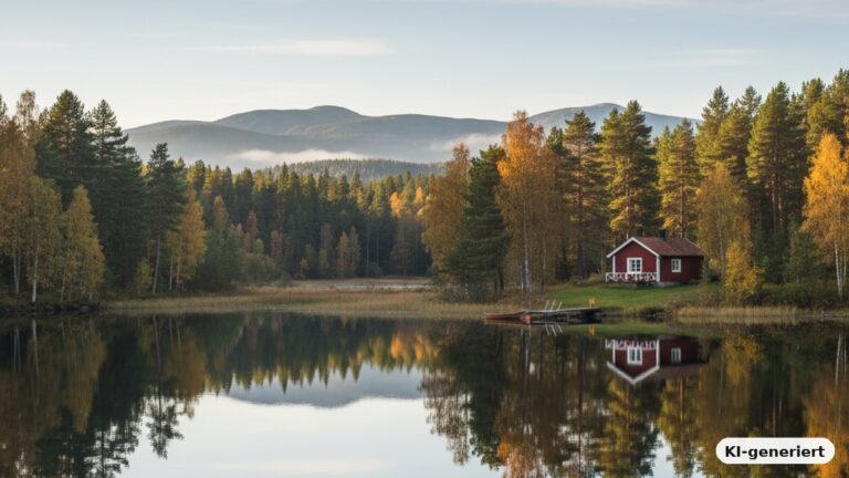 Urlaub in Schweden – wenn ein Traum wahr geworden ist – KI-generiertes Symbolbild