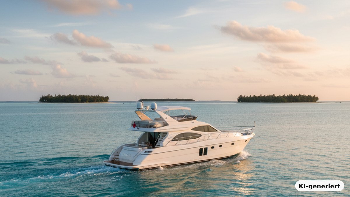 KI-generiertes Bild: Yachtcharter Reisen für einen unvergesslichen Urlaub